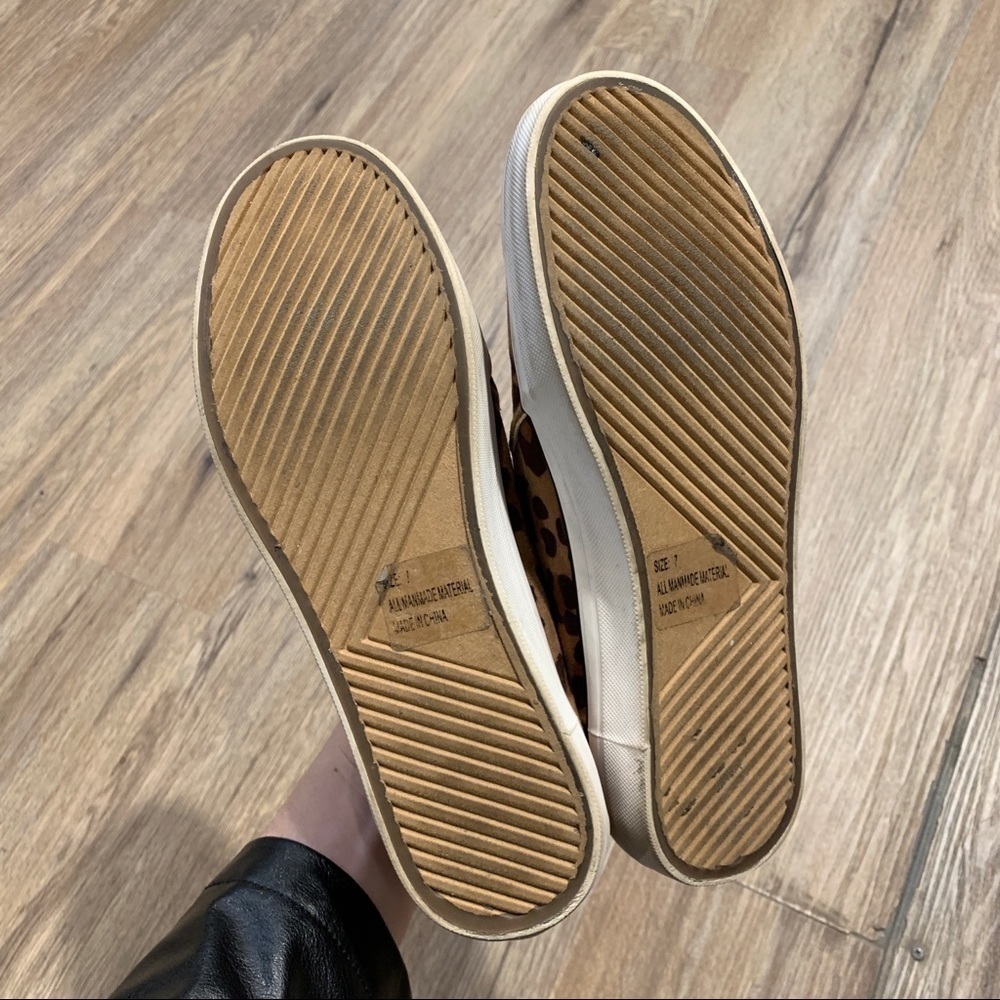 Francesca’s Cheetah Print Slip On Shoes - Picture 4 of 4